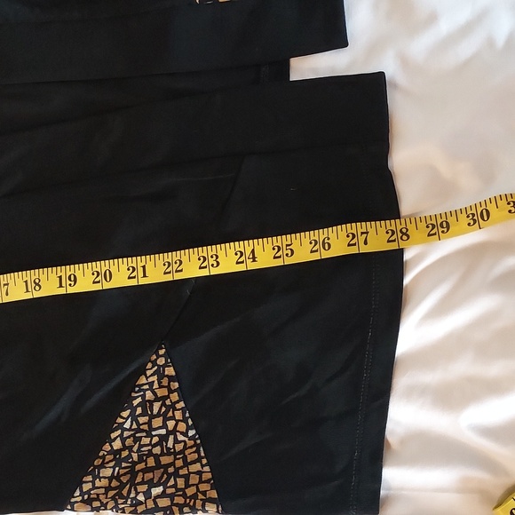 N.Y.P.L. Collection Women's Open Cardigan Slinky Black Brown Travel Sixe 1X - Picture 7 of 9